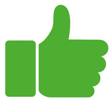 Thumbs Up Reviews CTA